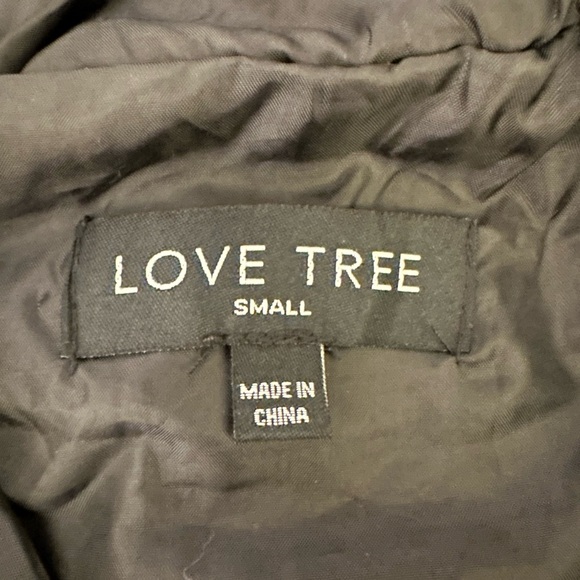 Love Tree Black Quilted Jacket - Picture 3 of 3
